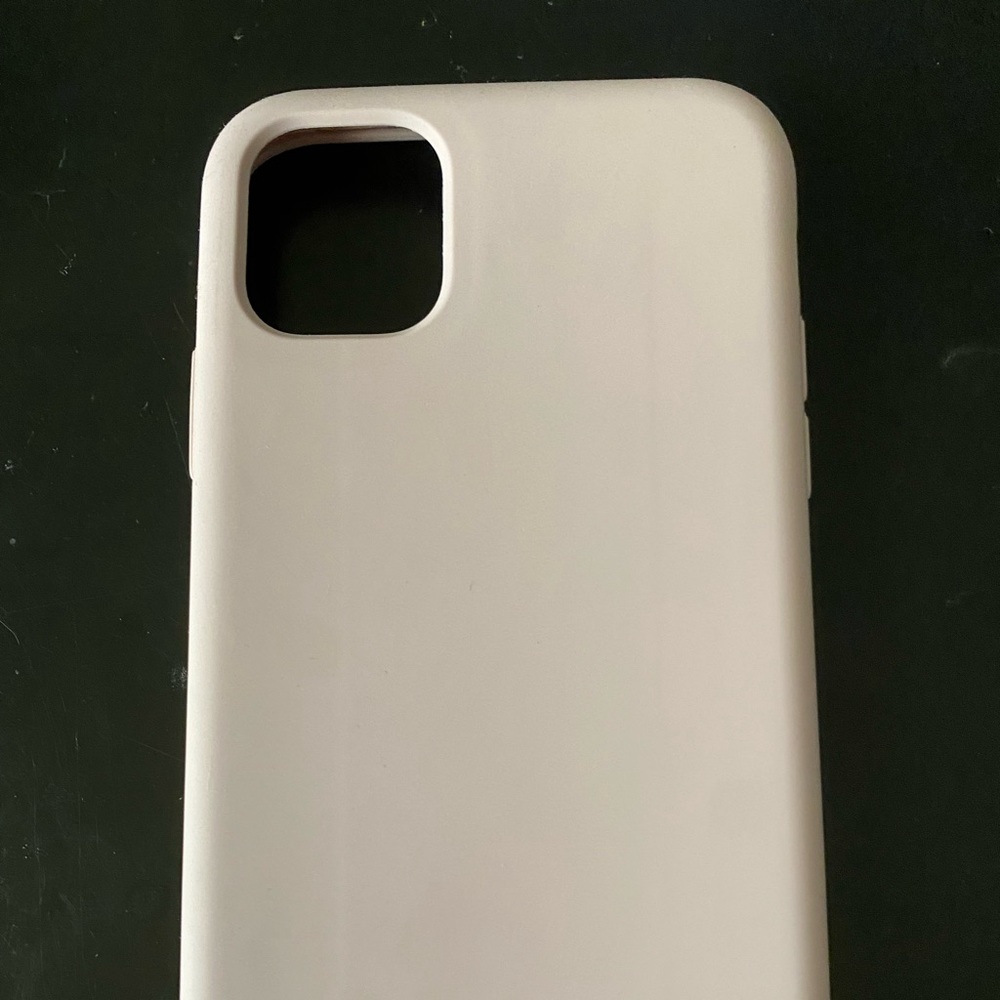 iPhone 11 pink silicone phone case